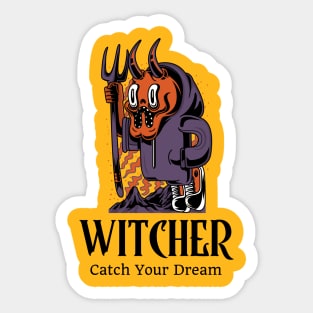 Witcher - Catch Your Dream Sticker